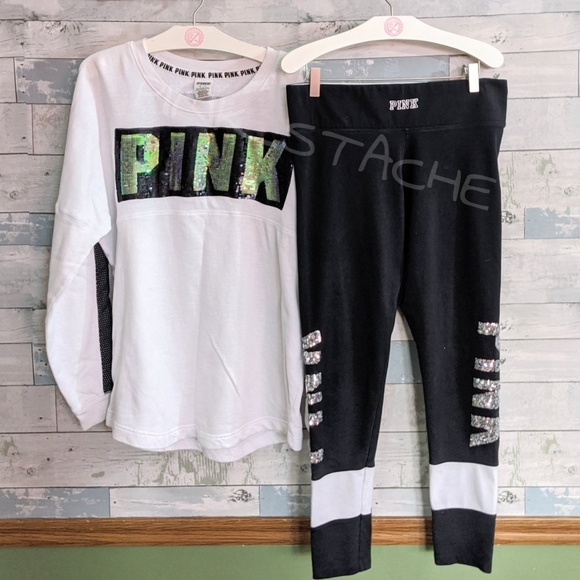 PINK Victoria's Secret Tops - VICTORIA'S SECRET PINK bling set